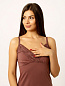 Женская сорочка для беременных "Бьюти" арт. к1353мк / Мокко 
