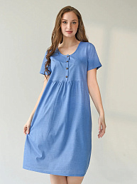 Женское платье "Июль" 2094-К / Голубой