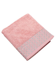 Полотенце махровое Лозанна / Розовый