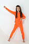 Детский костюм для девочки Полярис-5 / Оранжевый