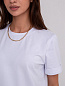 Женская футболка 1647 белая