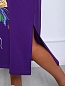 Женское платье-футболка Лили Фиолетовое